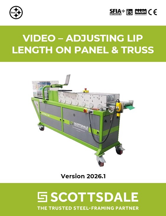 Video Title - Adjusting lip length on Panel & Truss